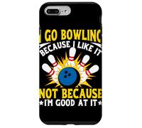 Je Vais au Bowling Parce Que J'aime ça, Pas Parce Que Je suis douée Coque pour iPhone 7 Plus/8 Plus