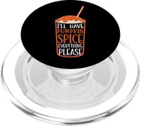 Je Vais Avoir des épices à la Citrouille et Tout s'il-Te-plaît PopSockets PopGrip pour MagSafe