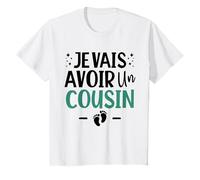 Je Vais Avoir un Cousin - Annonce Grossesse 1er Bébé Garçon T-Shirt