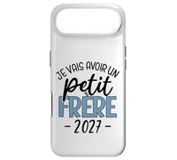 Je Vais Avoir Un Petit Frère 2027 Annonce Grossesse Garçon Coque pour iPhone Air