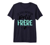Je Vais Avoir Un Petit Frère - Drôle Bébé 2 Arrive Bientôt T-Shirt Haut de Gamme