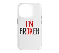 Je Vais Bien Broken Coque pour iPhone 14 Pro