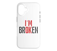 Je Vais Bien Broken Coque pour iPhone 16