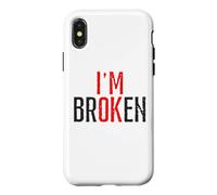Je Vais Bien Broken Coque pour iPhone X/XS