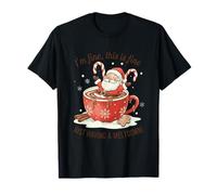 Je Vais Bien, C'est Bien d'avoir Un père Noël en Pleine Crise T-Shirt