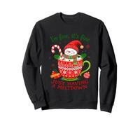 Je Vais Bien, C'est Bien d'avoir Une Crise Sweatshirt