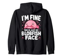 Je Vais Bien, C'est Juste Mon Visage De Blobfish Drôle Sweat à Capuche