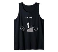 Je Vais Bien Funny Sarcastic Diver Débardeur