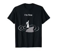Je Vais Bien Funny Sarcastic Diver T-Shirt
