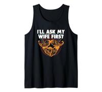 Je Vais Demander à ma Femme Le Premier Humour drôle, Papa Cool Débardeur