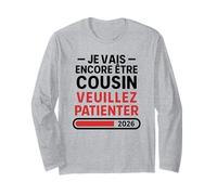 Je Vais Encore Être Cousin 2026 - Annonce Grossesse Bébé 2 Manche Longue
