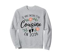 Je Vais Encore Être Cousine 2026 - Naissance 2eme Enfant Sweatshirt