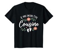 Je Vais Encore Être Cousine 2026 - Naissance 2eme Enfant T-Shirt