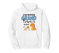 Je Vais Encore Être Grand Frère 2027 Grand Frère Dinosaure Sweat à Capuche