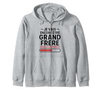Je Vais Encore Être Grand Frère - Annonce 3eme Bébé Famille Sweat à Capuche