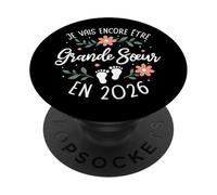 Je Vais Encore Être Grande Sœur 2026 Annonce 3eme Grossesse PopSockets PopGrip Adhésif