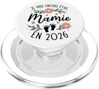 Je Vais Encore Être Mamie 2026 - De Nouveau Grand Parent PopSockets PopGrip pour MagSafe