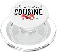 Je Vais être Cousine 2026 Annonce Grossesse PopSockets PopGrip pour MagSafe
