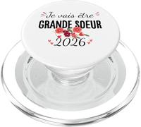 Je Vais être Grande Soeur 2026 Annonce Grossesse PopSockets PopGrip pour MagSafe