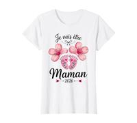 Je Vais être Maman 2026 Maman Future Mère T-Shirt
