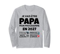 Je Vais Être Papa 2027 Annonce Grossesse Papa Bébé en Route Manche Longue
