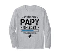 Je Vais Être Papy 2027 - Annonce 1er Grossesse Grand Parents Manche Longue