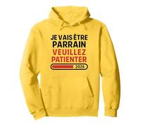 Je Vais Être Parrain 2026 - Annonce Parrain Premier Enfant Sweat à Capuche