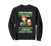 Je Vais Être Un Grand Frère Annonce de Grossesse Sweatshirt
