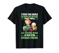 Je Vais Être Un Grand Frère Annonce de Grossesse T-Shirt