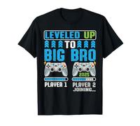 Je Vais être Un Grand frère en 2025 Je suis passé au Niveau Big Bro T-Shirt