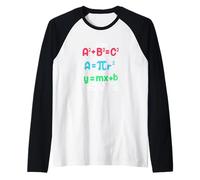 Je vais faire A2 + B2 = C2 C'est là que je trace la ligne mathématique Manche Raglan