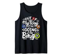 Je Vais Jouer à Bingo Game Player Bingo Sports Lover Débardeur