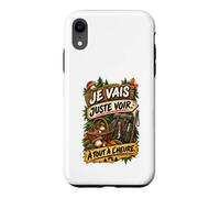 Je Vais Juste Voir À Tout À L’Heure Humour Cueilleur Coque pour iPhone XR
