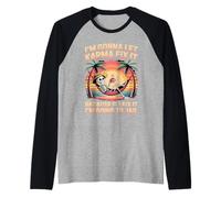 Je Vais Laisser Karma Le réparer Parce Que si Je m'y adapte, Je Vais Manche Raglan