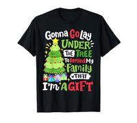 Je Vais m'allonger sous Le Sapin pour rappeler Noël à ma Famille T-Shirt