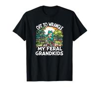 Je Vais me Disputer la Grenouille Sauvage de Mes Petits-Enfants T-Shirt