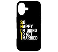 Je Vais me marier, Je suis Heureuse, Heureuse, Je Vais me marier Coque pour iPhone 17