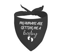 Je Vais Me Procurer Un Noir Bavoir Bandana Triangulaire pour Animal Doux Et Confortable Bandanas Chien Chats Lavable Chiens Bandana Foulards for Chiens De Petite, Moyenne Et Grande Taille