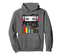 Je Vais Regarder Un Anime Aujourd'hui Japon Manga Lover Sweat à Capuche