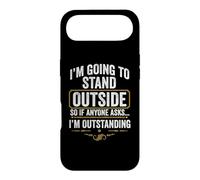 Je Vais Rester Dehors, Donc si Quelqu'un me Demande, Je suis Exceptionnel Coque pour iPhone Air