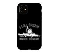 Je Vais réussir Parce Que Je suis Fou, motivationnel et Sarcastique Coque pour iPhone 11