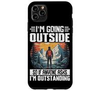 Je Vais Sortir, Donc si Quelqu'un me Demande, Je suis Exceptionnel Coque pour iPhone 11 Pro Max