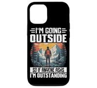 Je Vais Sortir, Donc si Quelqu'un me Demande, Je suis Exceptionnel Coque pour iPhone 12/12 Pro