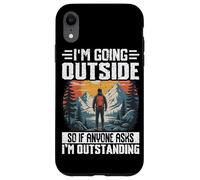 Je Vais Sortir, Donc si Quelqu'un me Demande, Je suis Exceptionnel Coque pour iPhone XR