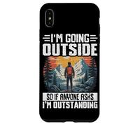 Je Vais Sortir, Donc si Quelqu'un me Demande, Je suis Exceptionnel Coque pour iPhone XS Max