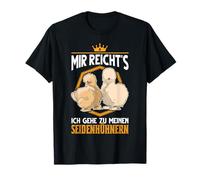 Je vais voir mes poules en soie T-Shirt
