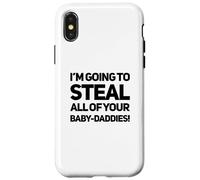Je vais voler les petites reines sauvages toxiques de votre bébé à votre bébé Coque pour iPhone X/XS