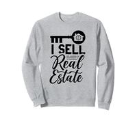 Je Vends Immobilier Vendeur Courtier Agent Immobilier Agent Immobilier Sweatshirt