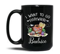 Je Veux Aller Partout Mug Unique Tasse À Thé Drôle Tasse À Café Idée Cadeau Pour Anniversaire Collègue Pâques 330 Ml