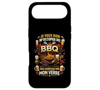 Je Veux Bien M'Occuper du BBQ Homme Humour Barbecue Coque pour iPhone Air